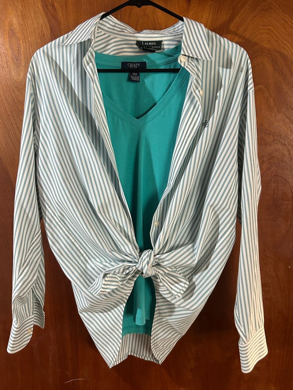 Lauren Ralph Lauren and Chaps. Sold as set.